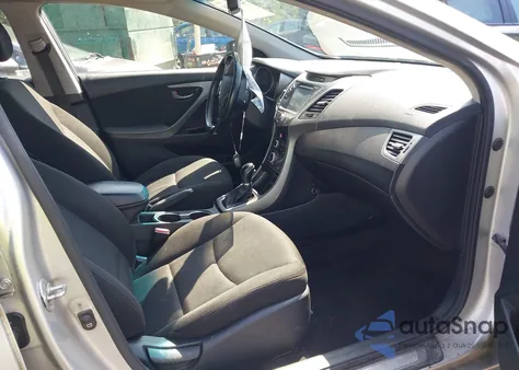 2016 Hyundai Elantra Sport from USA, damaged, VIN KMHDH4AH2GU534993